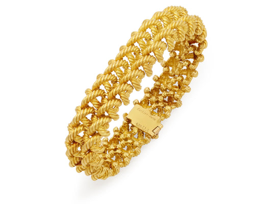 Cartier Twisted Rope Bracelet in 18K Gold