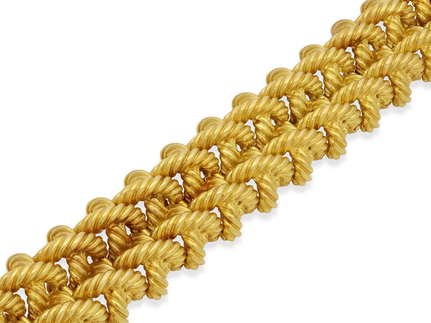 Cartier Twisted Rope Bracelet in 18K Gold
