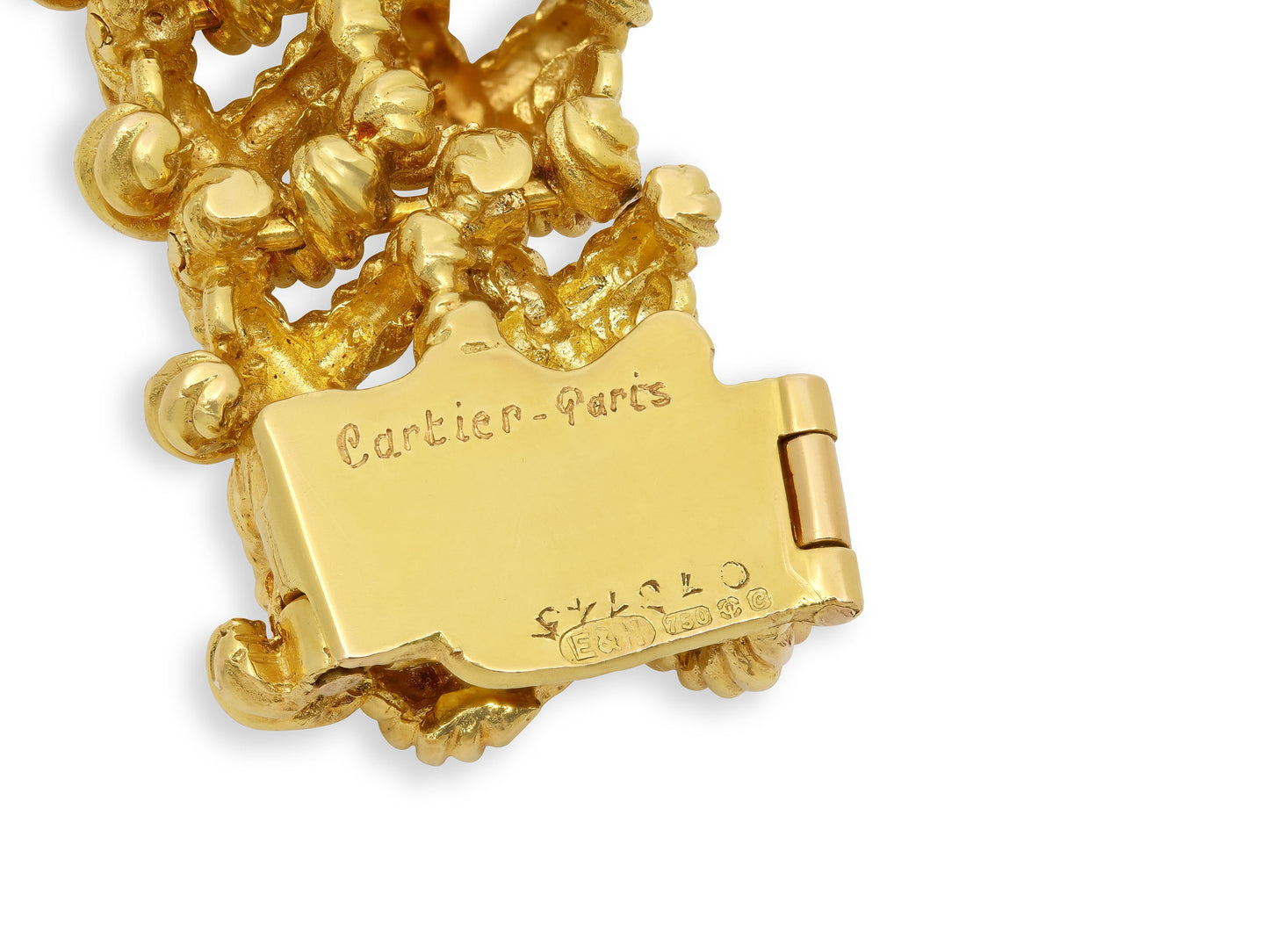 Cartier Twisted Rope Bracelet in 18K Gold