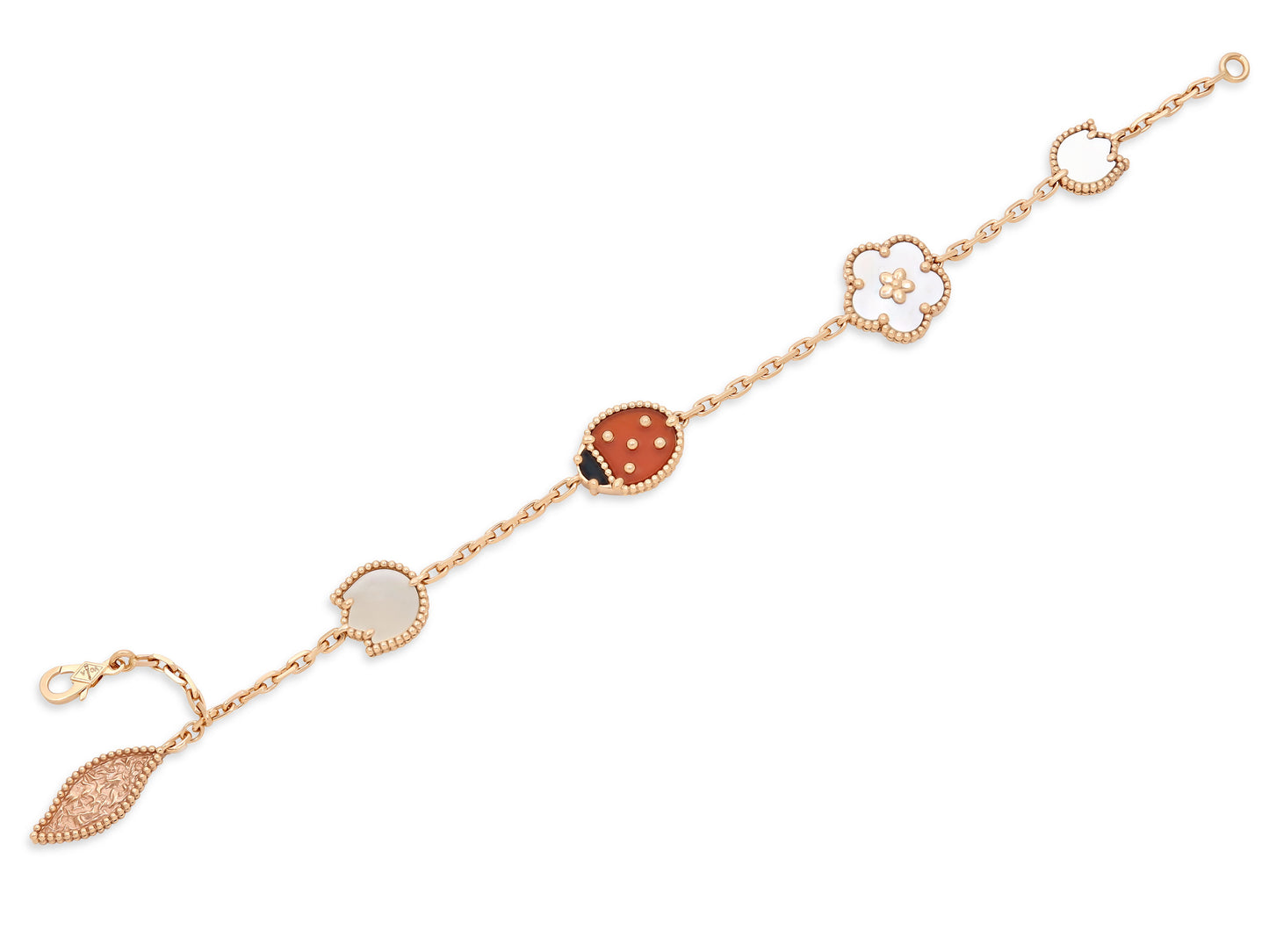 Van Cleef & Arpels 'Lucky Spring' Bracelet in 18K Rose Gold