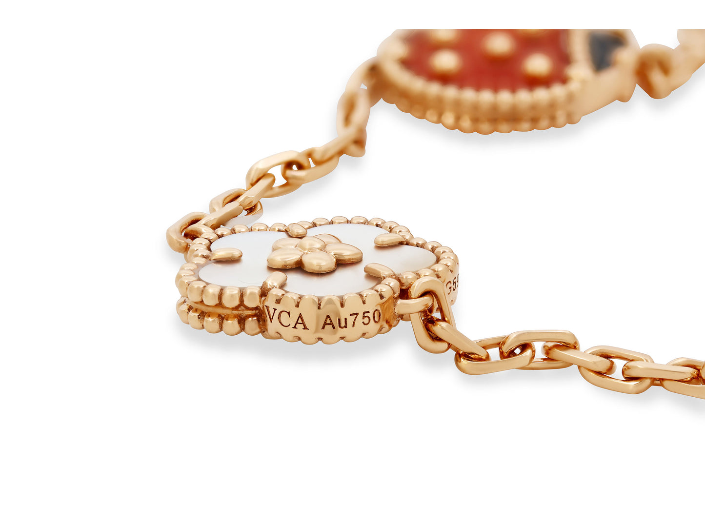Van Cleef & Arpels 'Lucky Spring' Bracelet in 18K Rose Gold