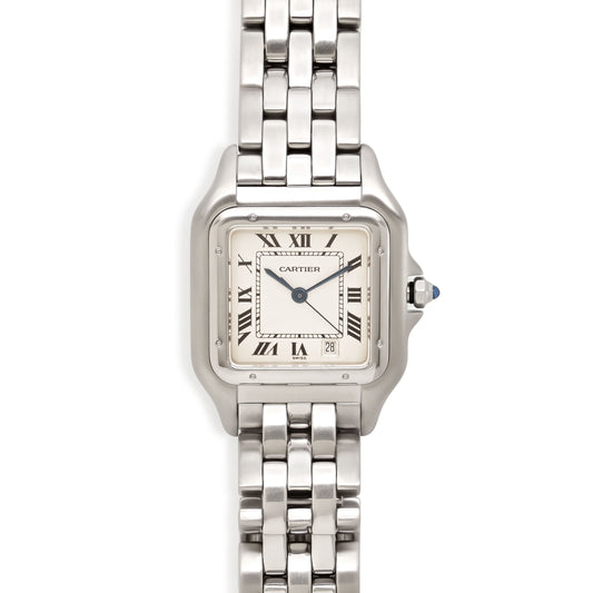 Cartier 'Panthère de Cartier' Watch in Steel, 27 mm