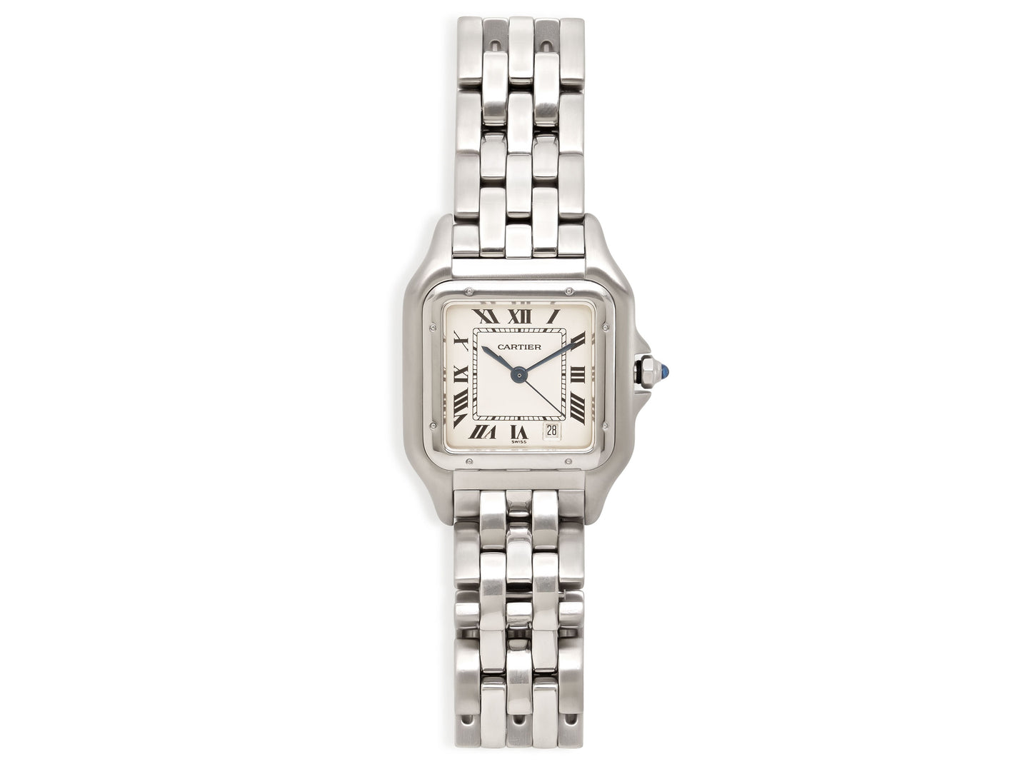 Cartier 'Panthère de Cartier' Watch in Steel, 27 mm