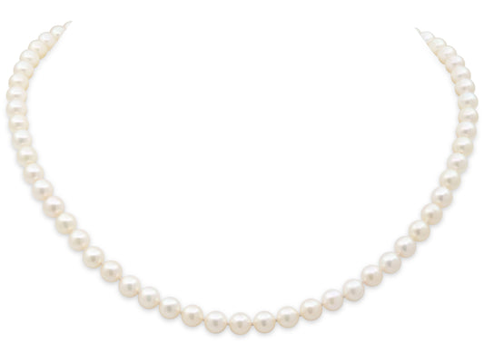 Tiffany & Co. Pearl Necklace in 18K White Gold