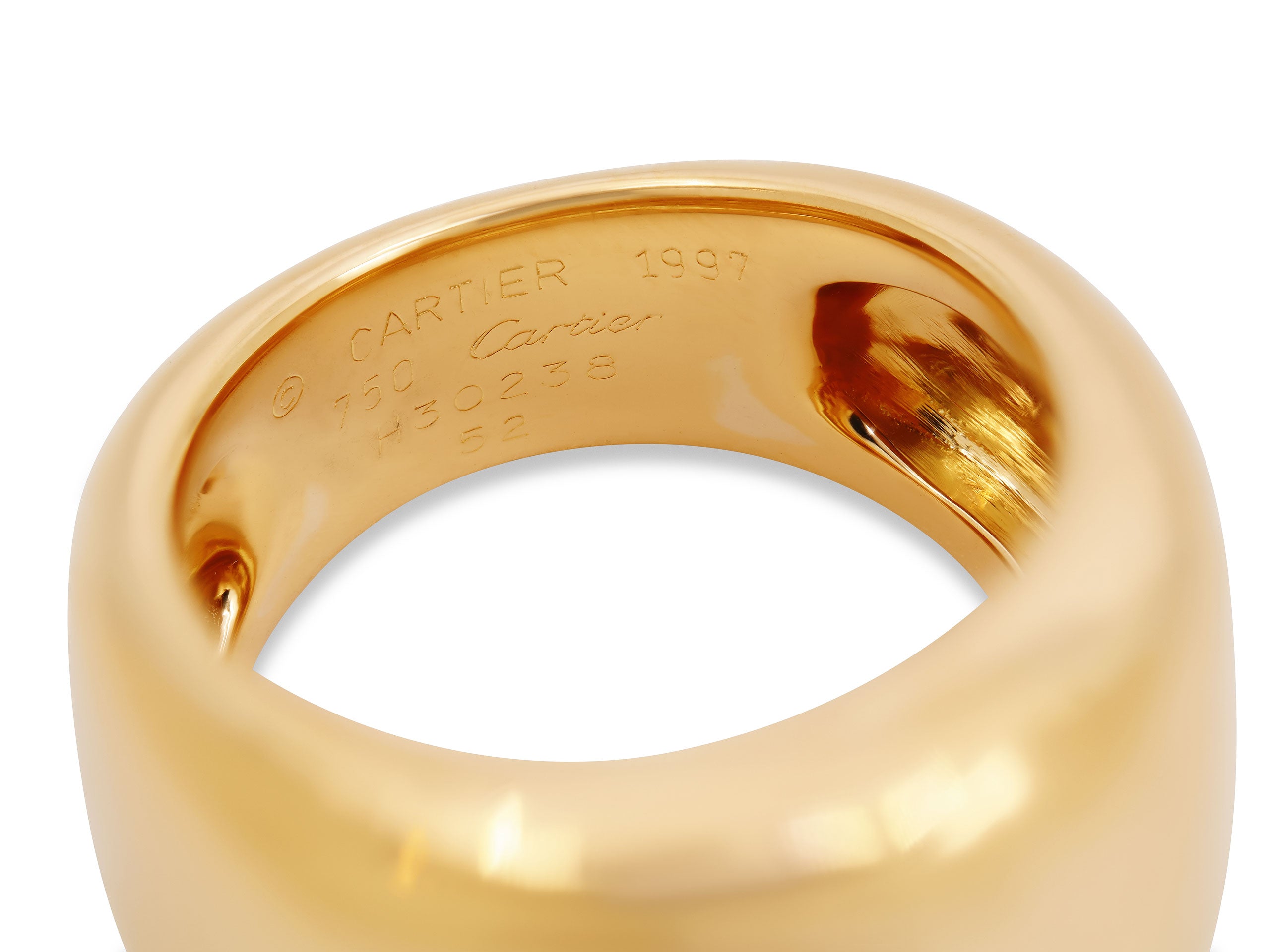 90年代 Cartier Nouvelle Vague Ring 59号 90年代 Cartier Nouvelle Vague Ring 59号 カルティエ パリリング