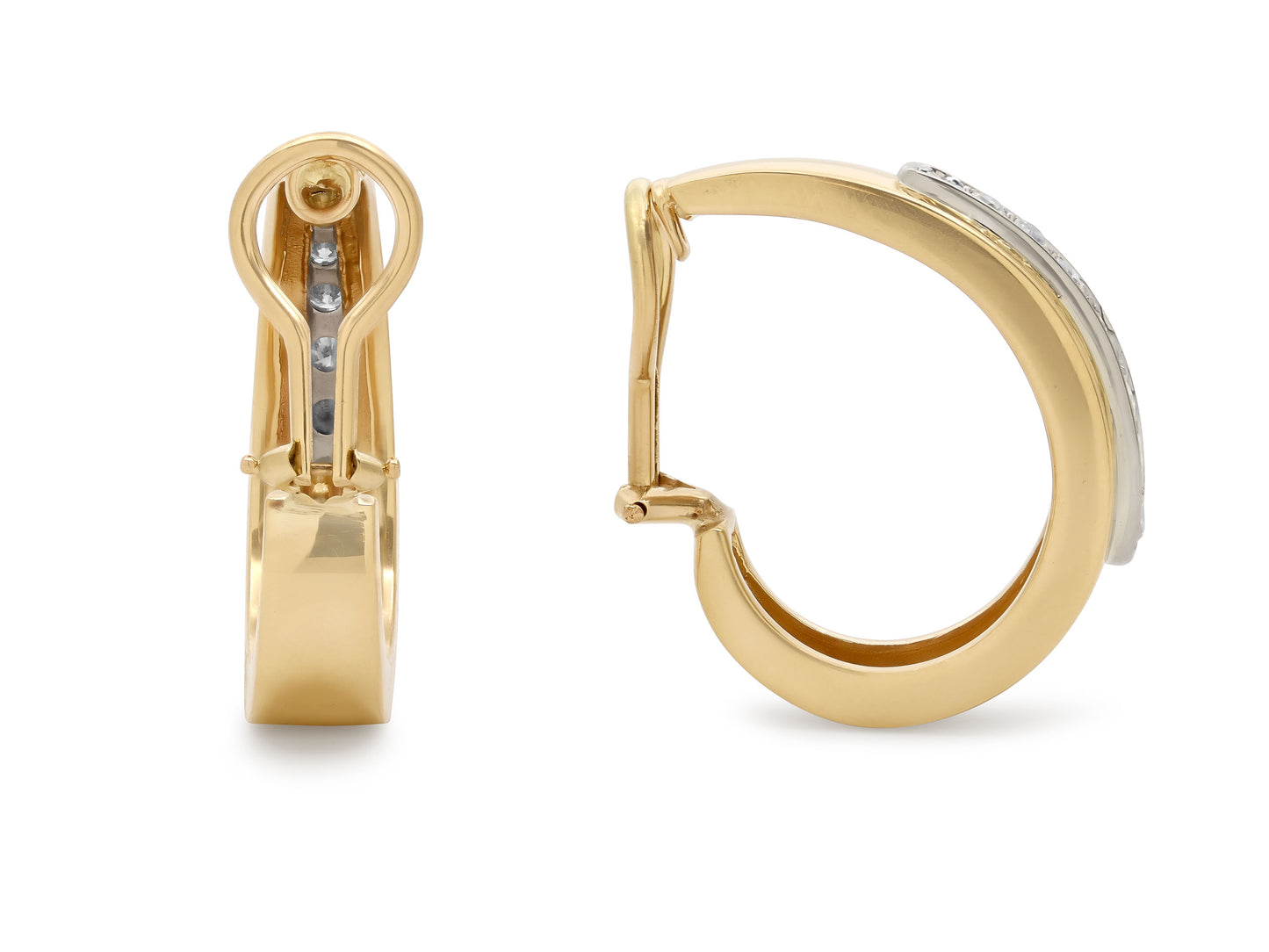 Hammerman Brothers Diamond Earrings in 14K Gold