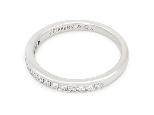Tiffany & Co. Half Eternity Ring in Platinum