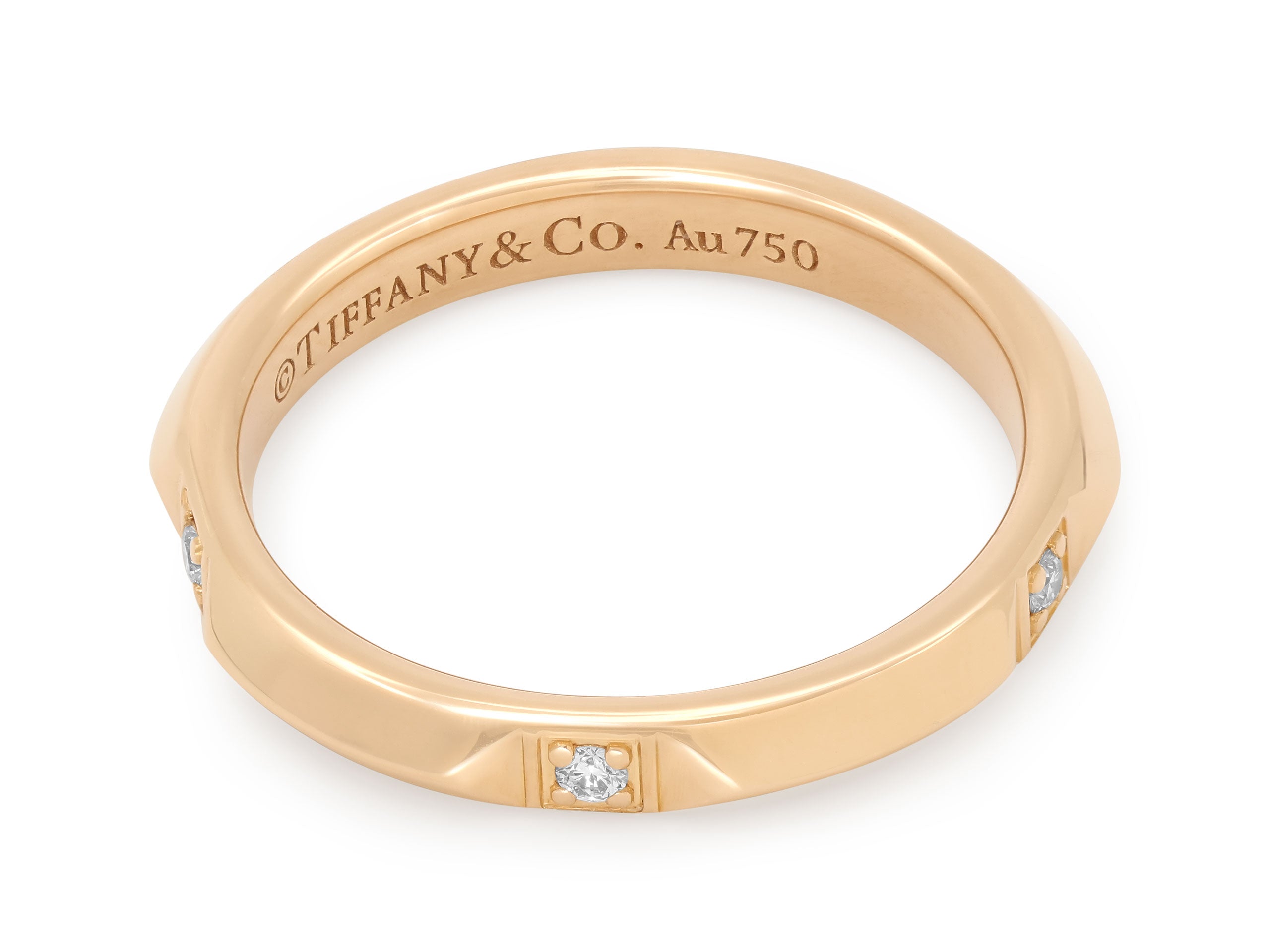 Tiffany & Co. 'True' Band in 18K Rose Gold #520855 – Beladora