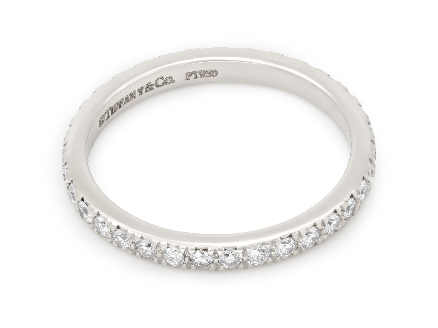 Tiffany & Co. Diamond Eternity Band in Platinum