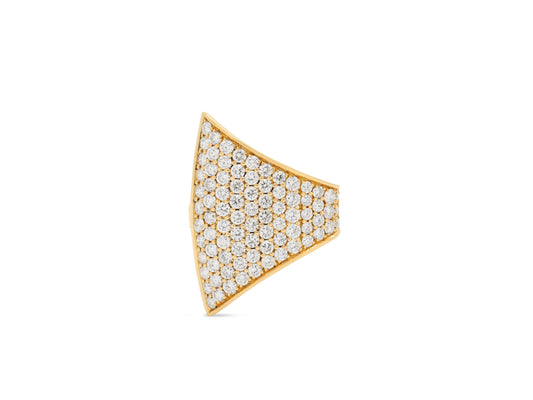 Savolinna 'Maxi Ergo' Diamond Ear Cuff in 18K Gold