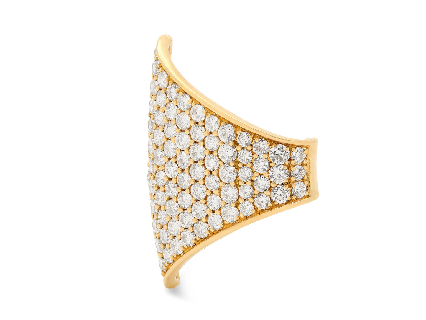 Savolinna 'Maxi Ergo' Diamond Ear Cuff in 18K Gold