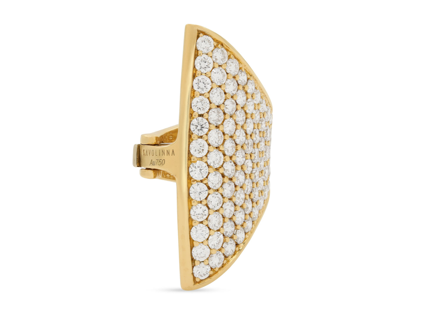 Savolinna 'Maxi Ergo' Diamond Ear Cuff in 18K Gold