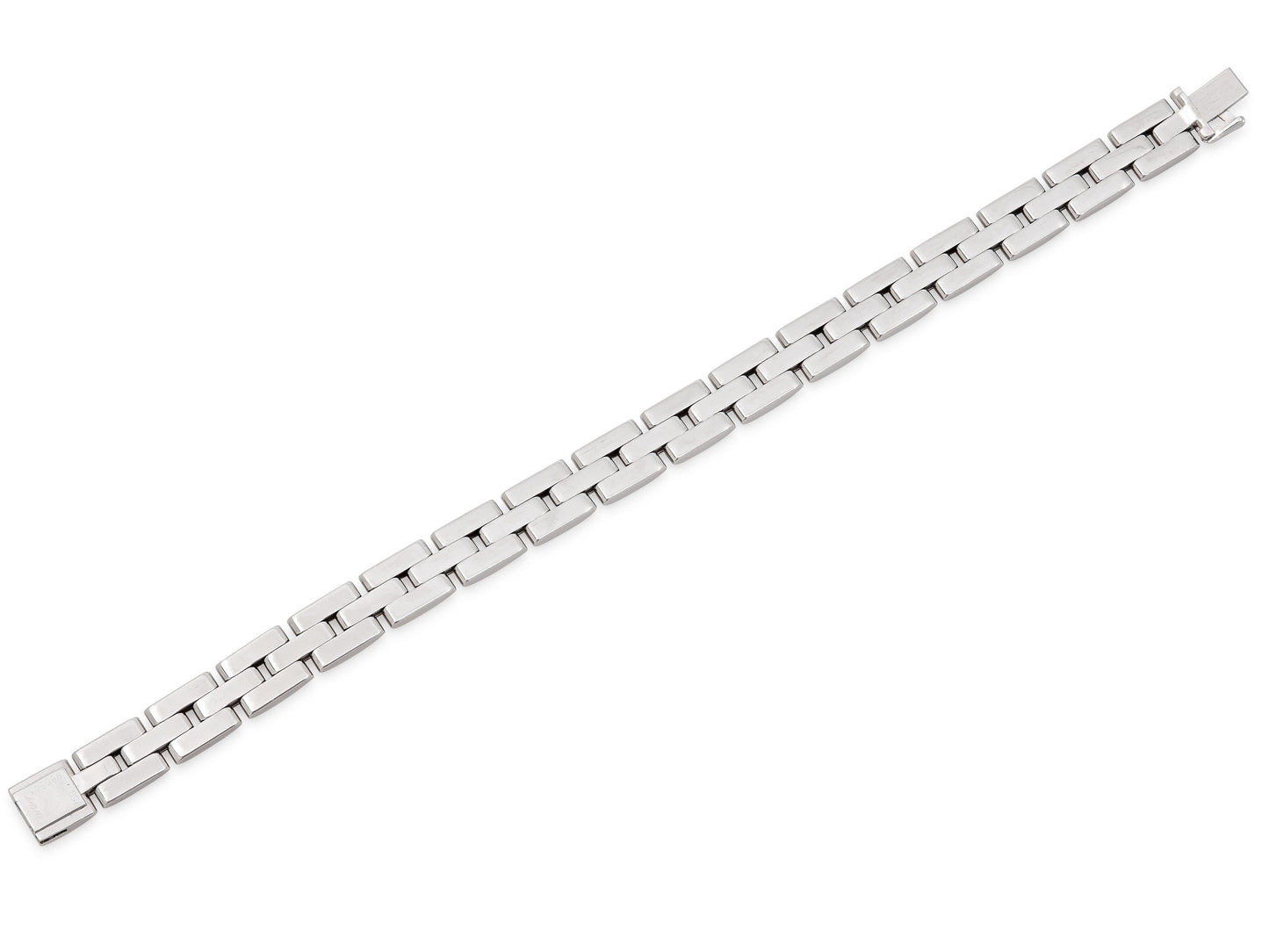 Cartier 'Maillon Panthère' Bracelet in 18K White Gold