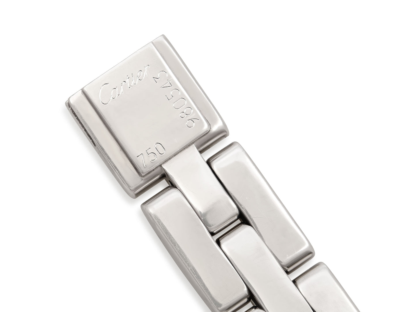 Cartier 'Maillon Panthère' Bracelet in 18K White Gold