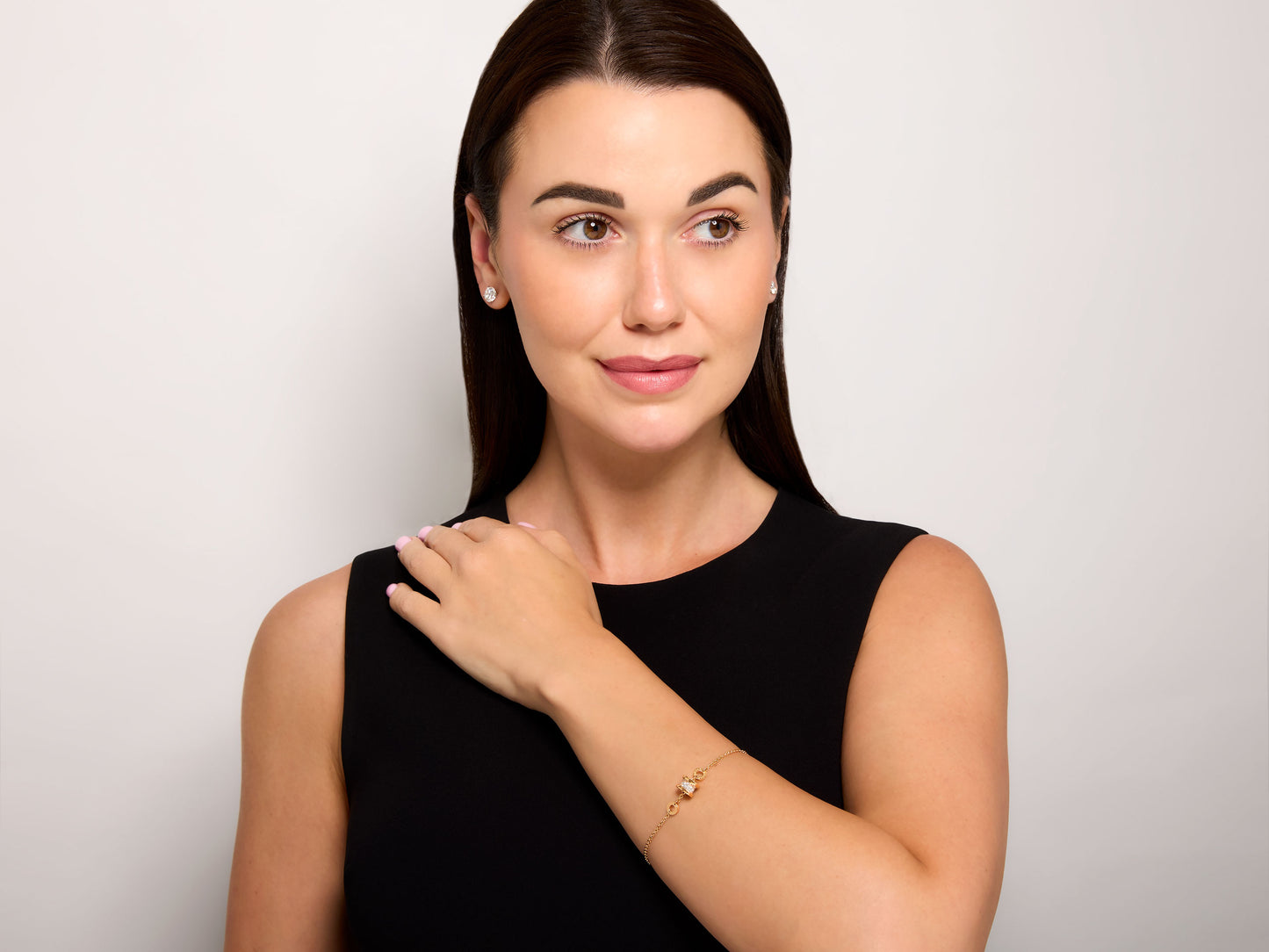 Bulgari 'B.zero1' Diamond Bracelet in 18K Rose Gold