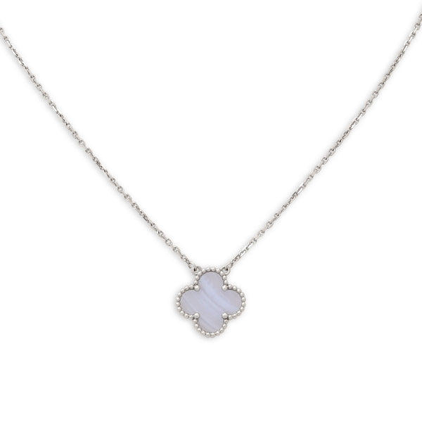 Van Cleef & Arpels 'Vintage Alhambra' Chalcedony Pen #521203