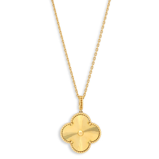 Van Cleef & Arpels 'Magic Alhambra' Pendant Necklace, in 18K Gold