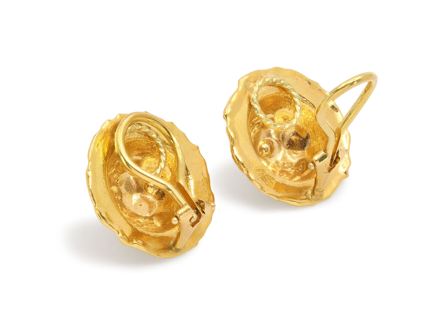 Jean Mahie Earrings in 22K Gold