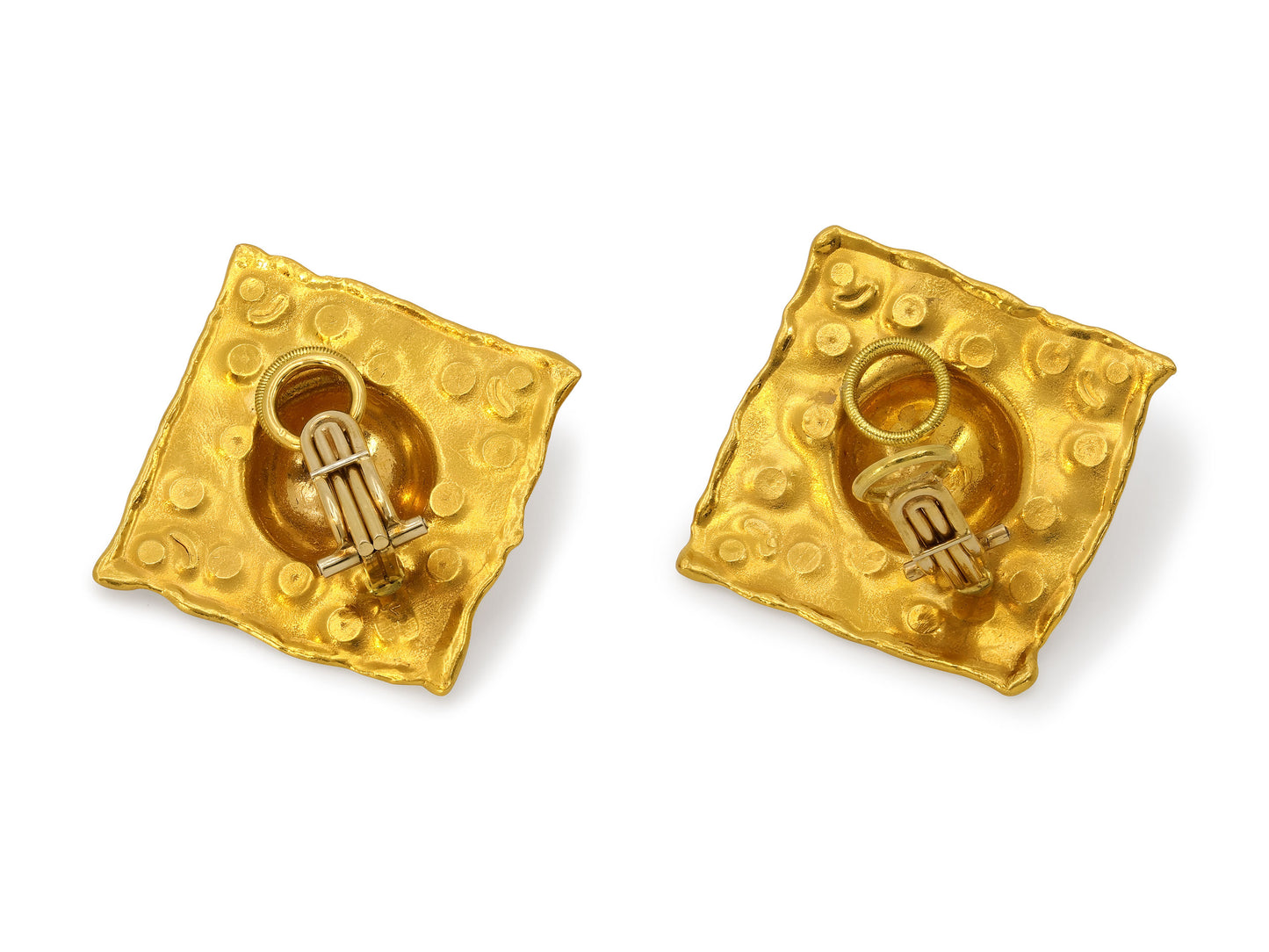 Jean Mahie Earrings in 22K Gold