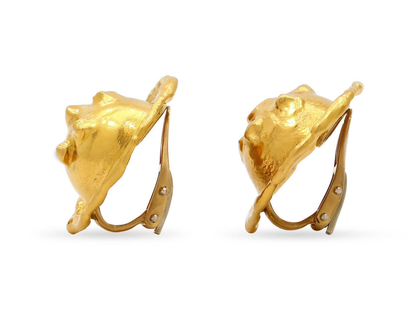 Jean Mahie Earrings in 22K Gold
