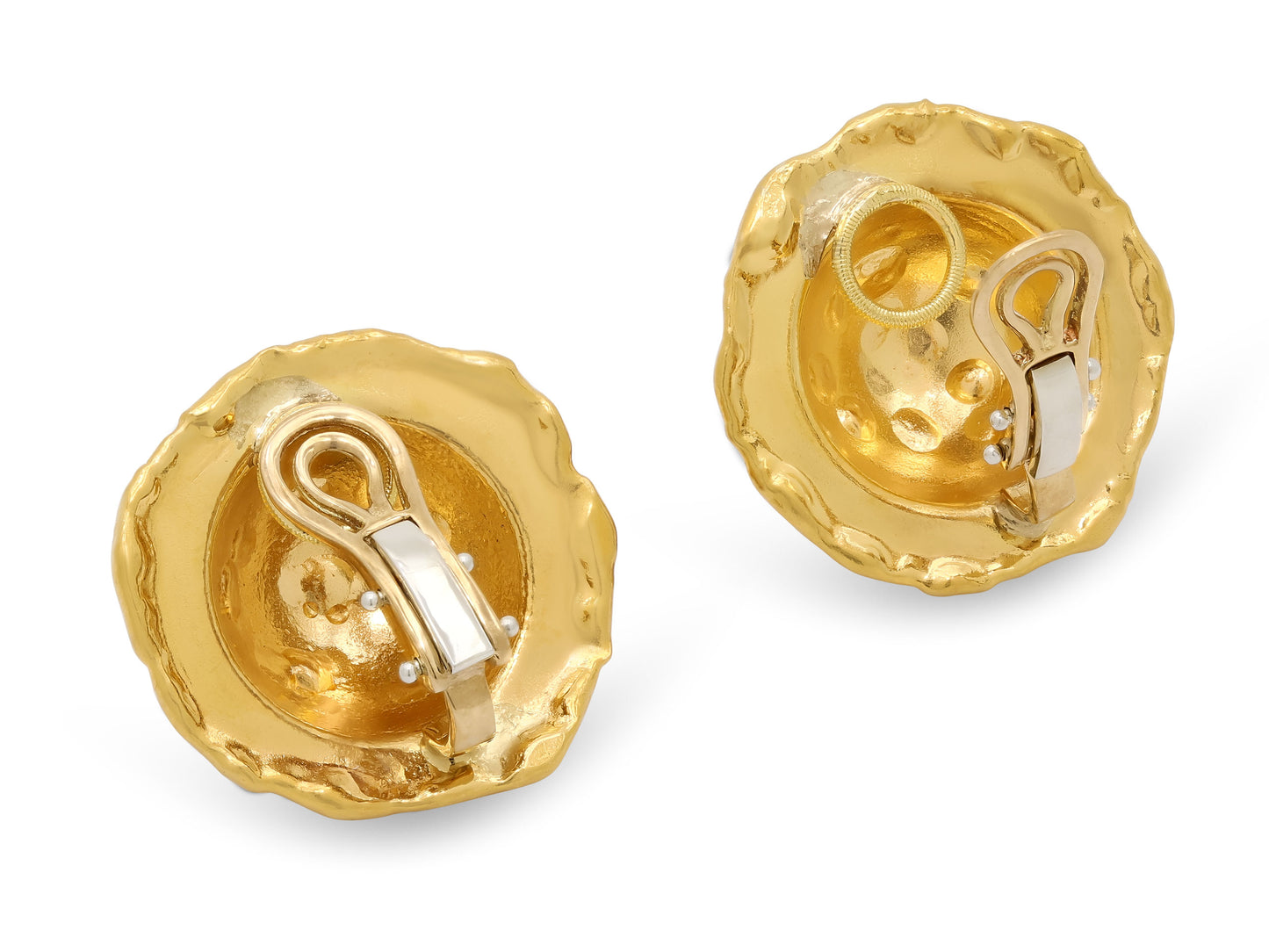 Jean Mahie Earrings in 22K Gold