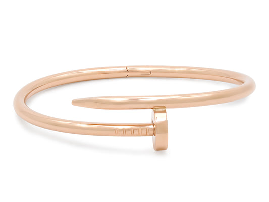 Cartier 'Juste Un Clou' Bracelet in 18K Rose Gold, Size 17