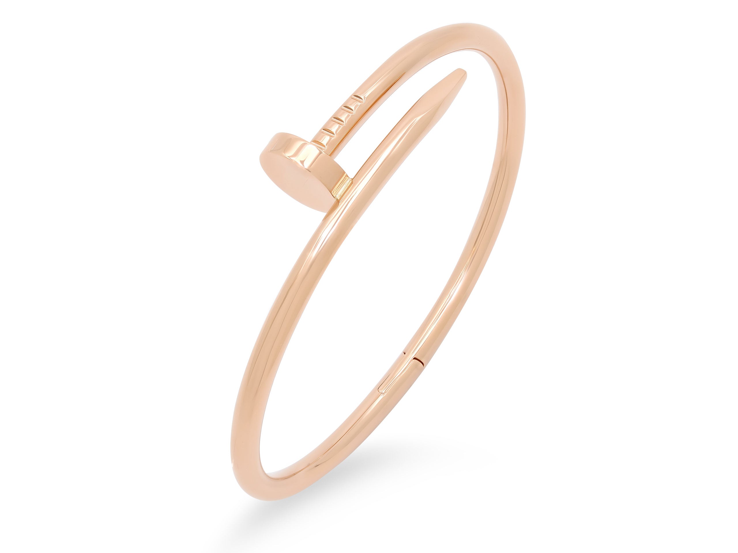 Cartier 'Juste Un Clou' Bracelet in 18K Rose Gold, S #521256