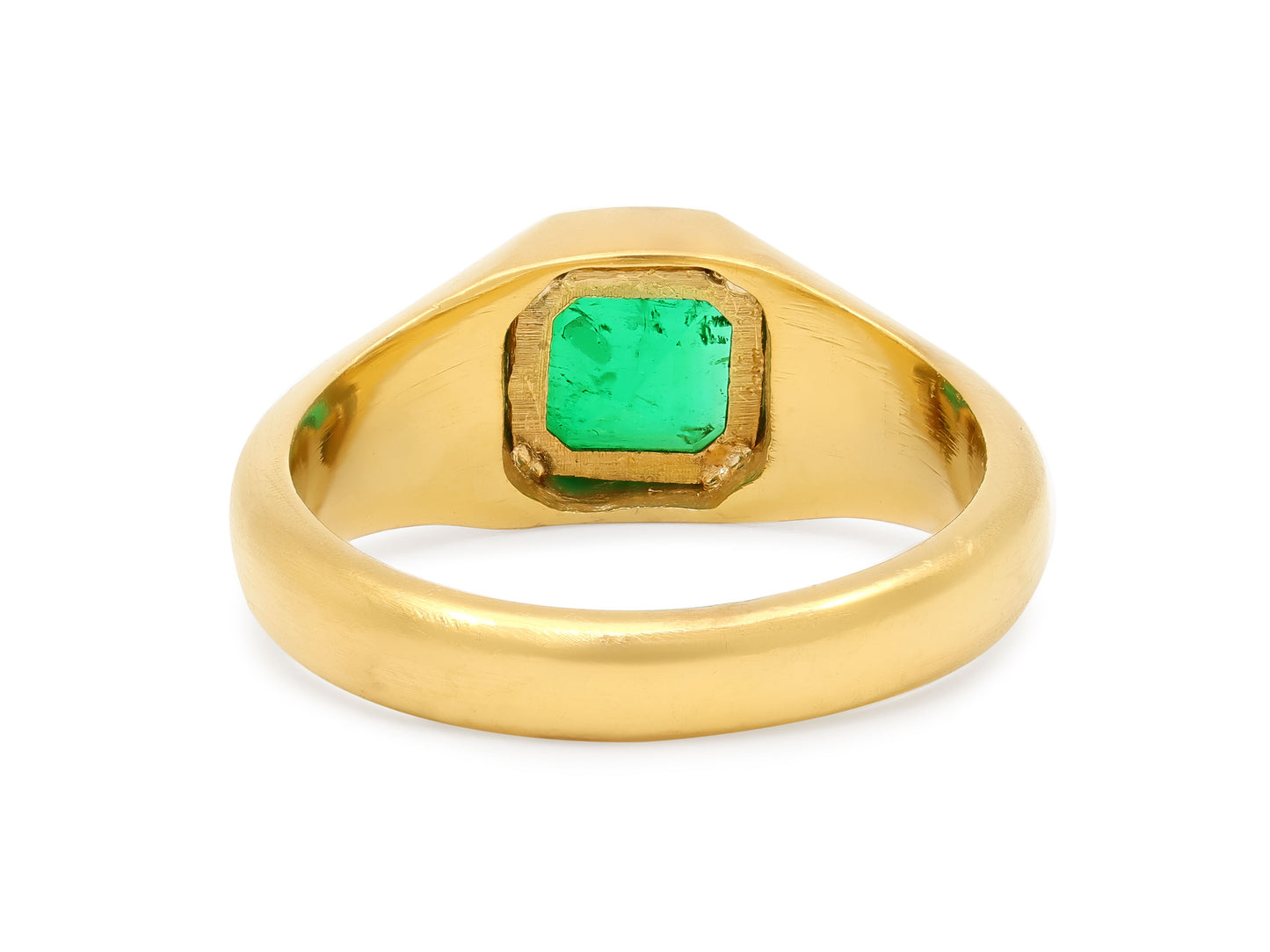 Emerald Ring in 22k Gold