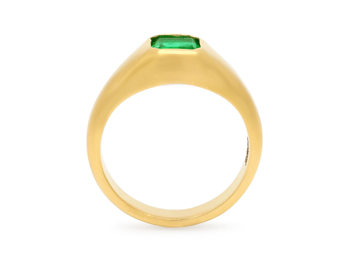 Emerald Ring in 22k Gold
