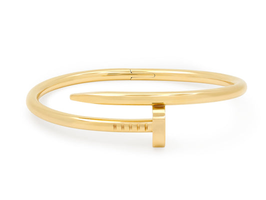 Cartier 'Juste Un Clou' Bracelet, Classic Model, in 18K Gold, Size 15