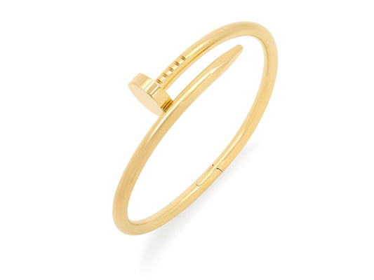 Cartier 'Juste Un Clou' Bracelet, Classic Model, in 18K Gold, Size 15