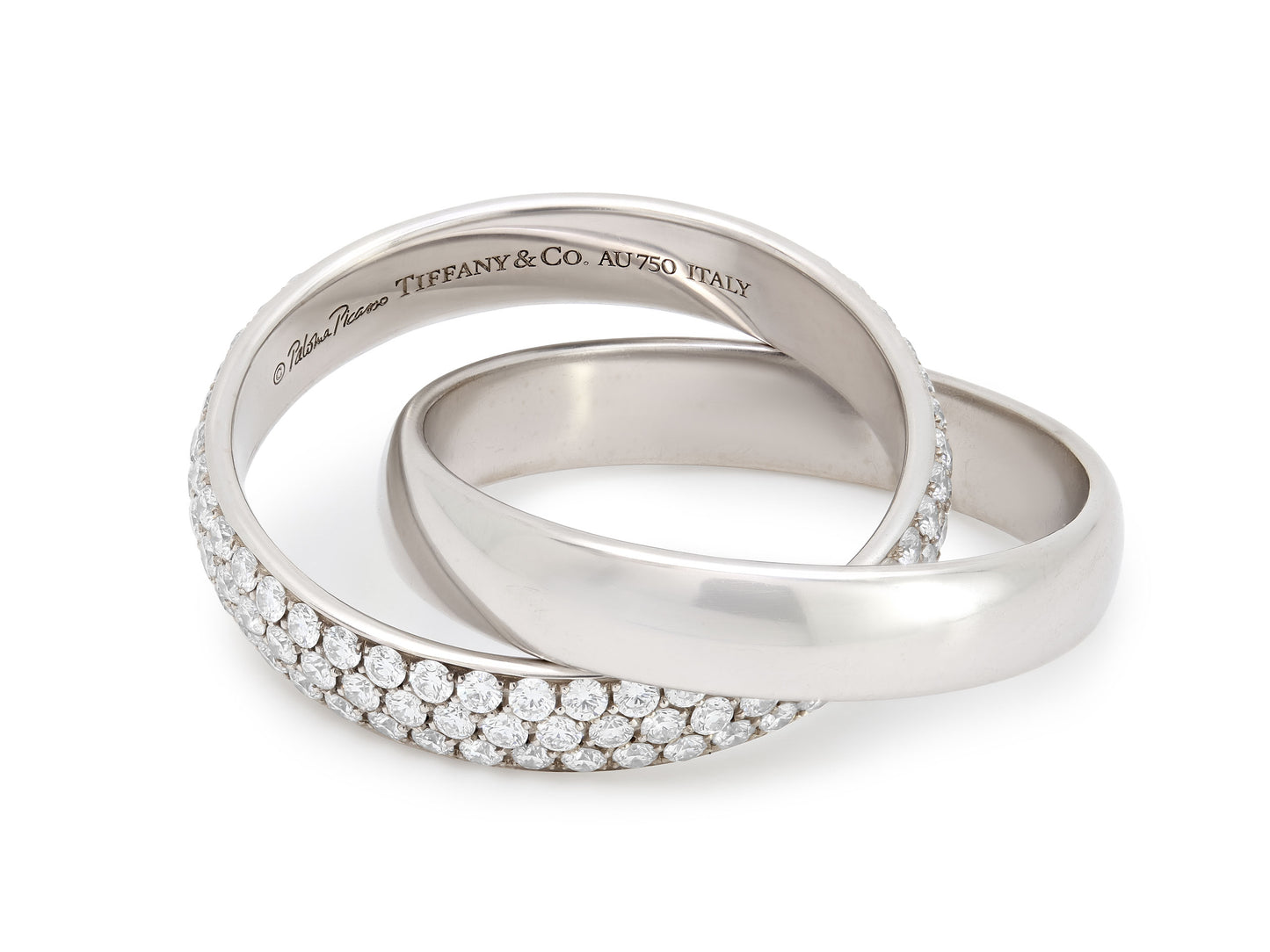 Tiffany & Co. 'Paloma's Melody' Ring in 18K White Gold