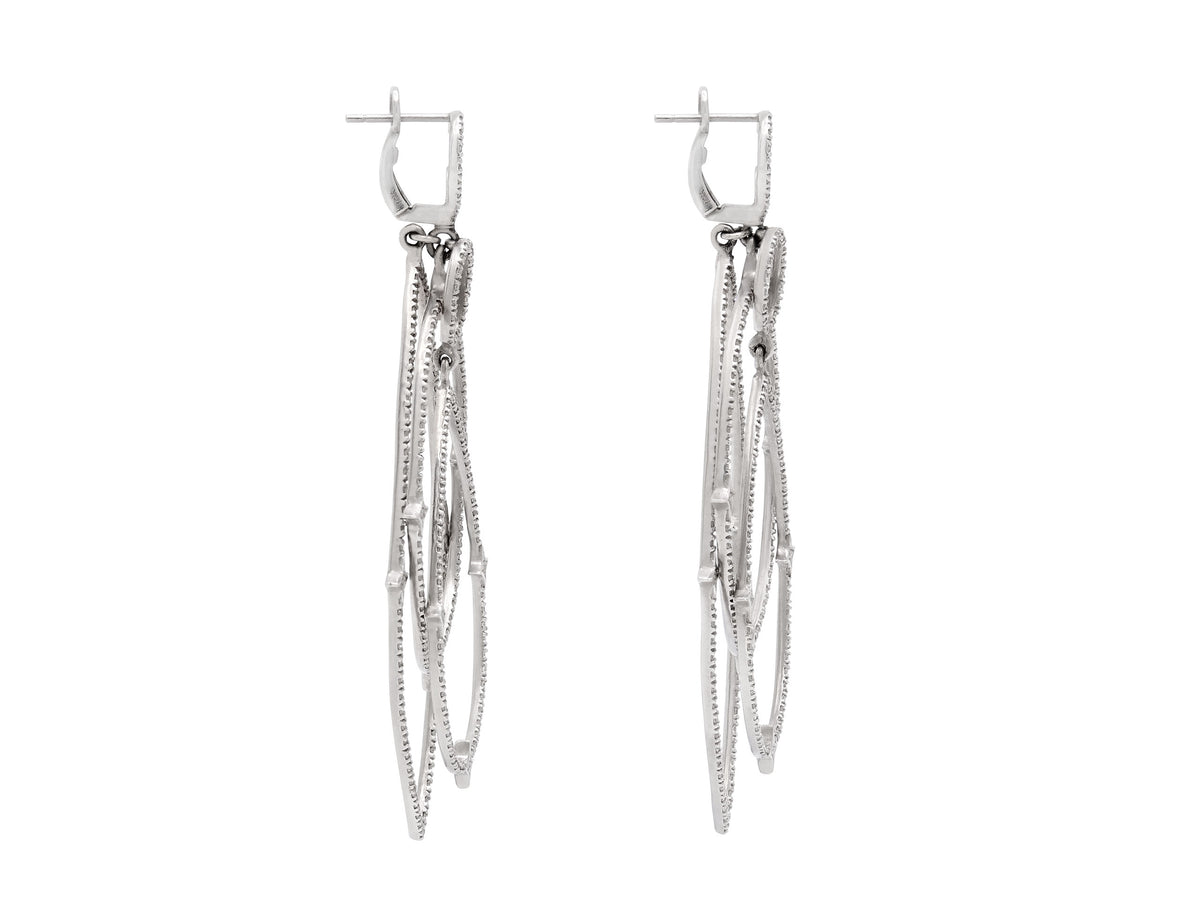 Loree Rodkin Diamond Earrings in 18K White Gold