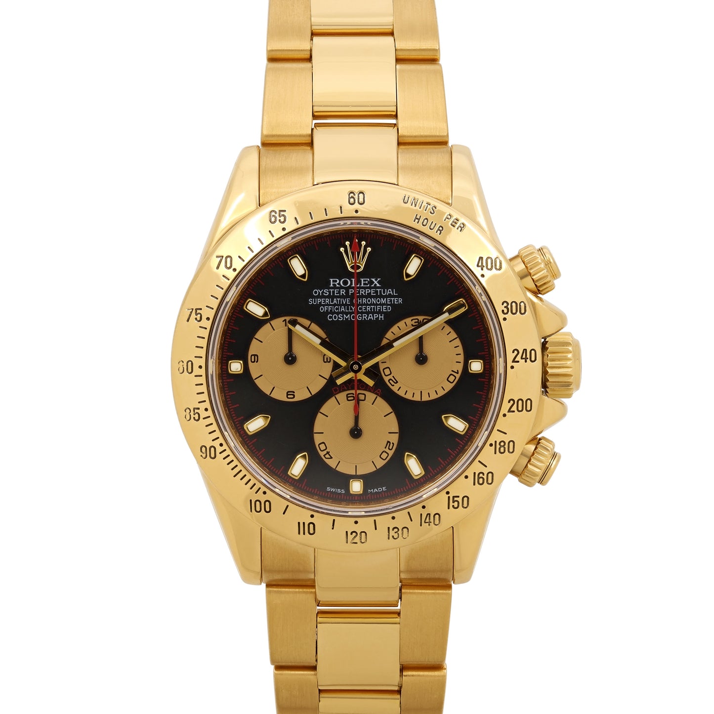 Rolex 'Cosmograph Daytona' Watch in 18K Gold, 40mm