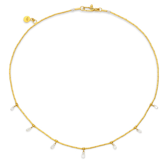 Gurhan 'Dew' Diamond Necklace in High Karat Gold