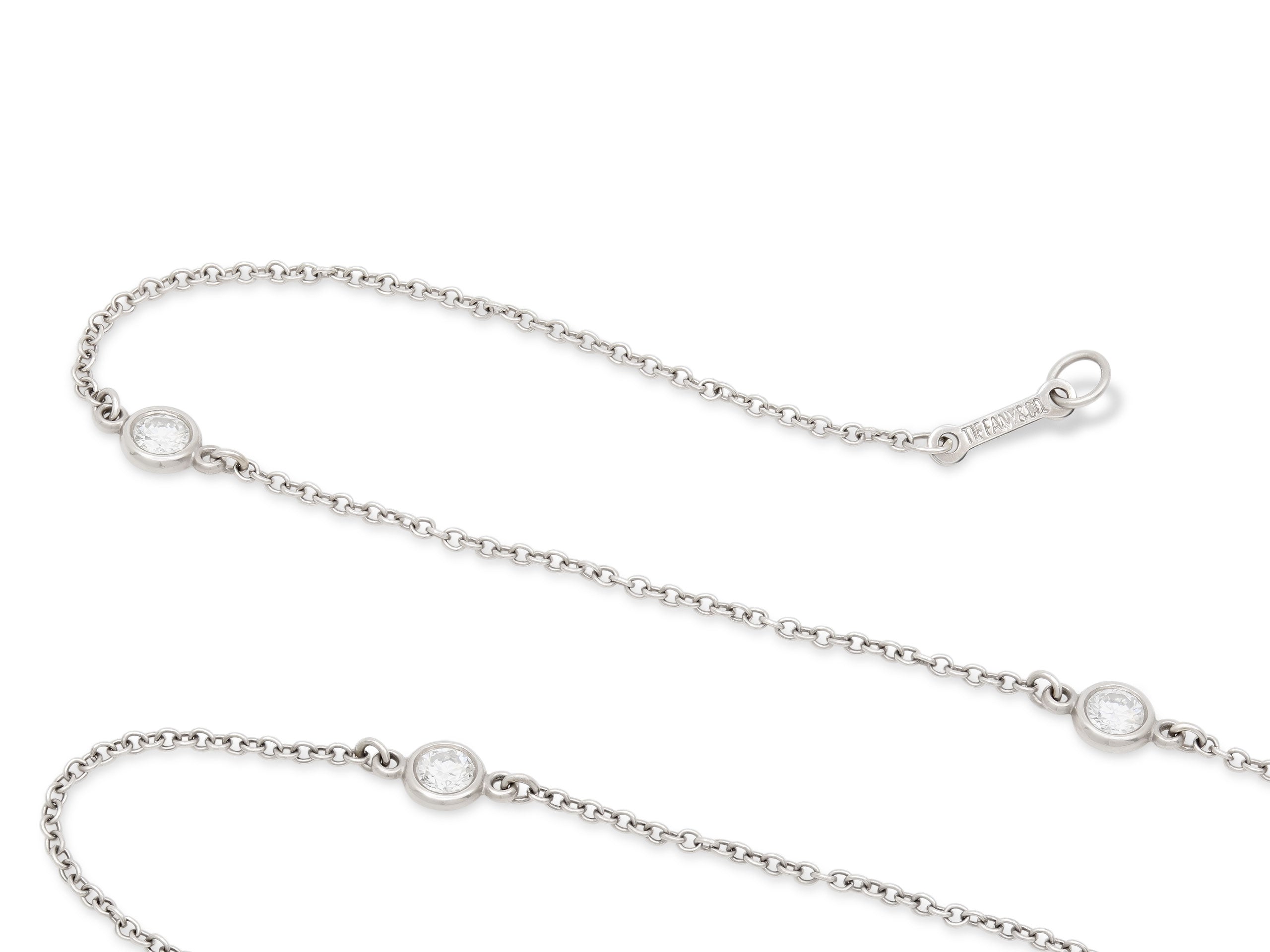 Tiffany & Co. Elsa Peretti 'Diamonds by the Yard' Ne #521355