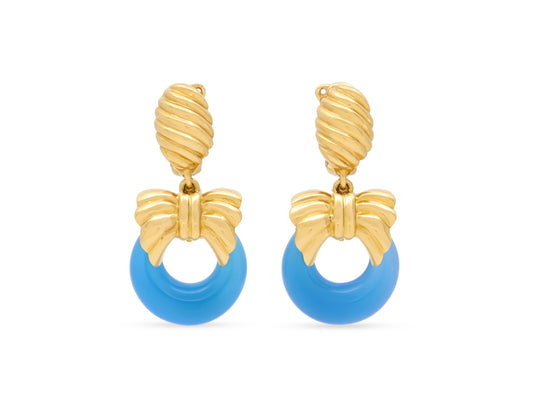 Van Cleef & Arpels Interchangeable Door Knocker Earrings in 18K Gold