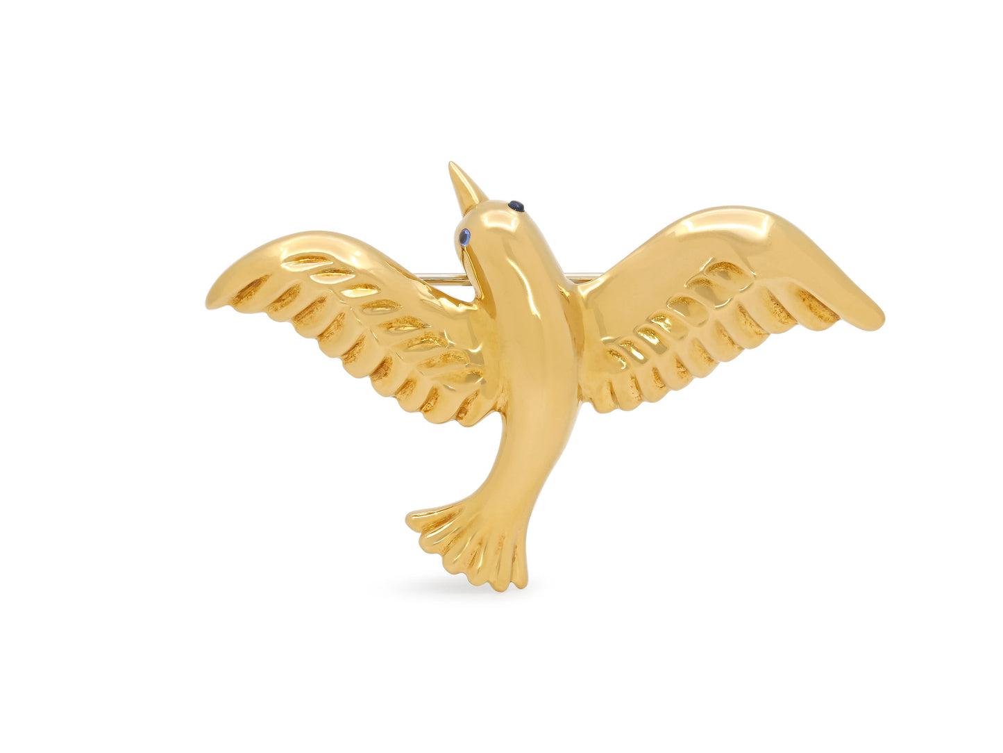 Van Cleef & Arpels Bird Brooch in 18K Gold