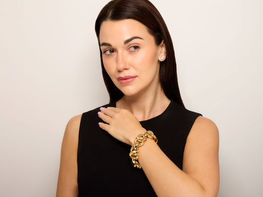 Link Bracelet in 18K Gold