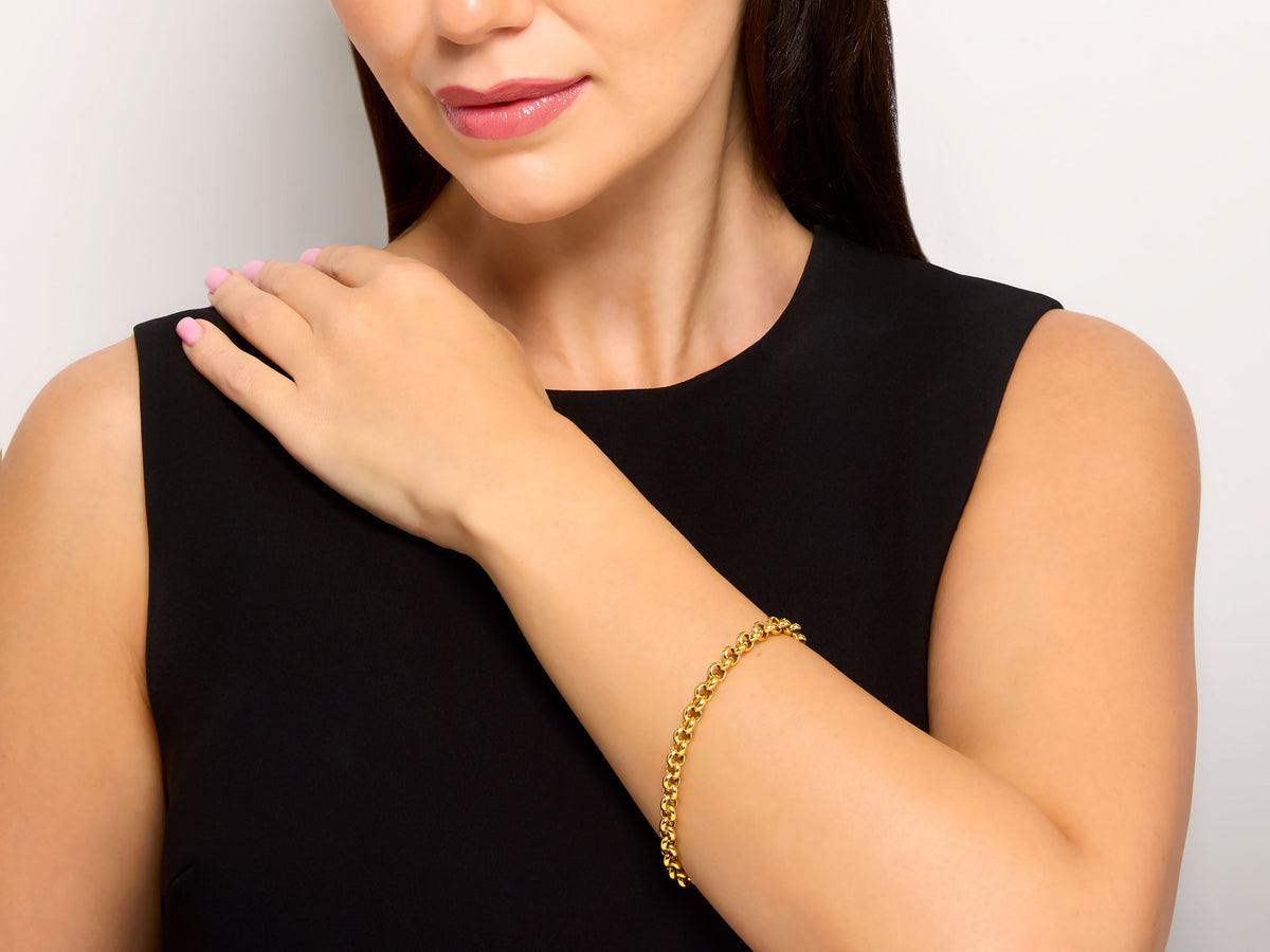 Link Bracelet in 18K Gold