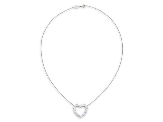 Tiffany & Co. Diamond Heart Pendant in Platinum
