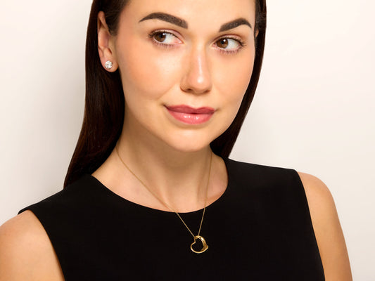 Tiffany & Co. Elsa Peretti 'Open Heart' Pendant in 18K Gold, Medium