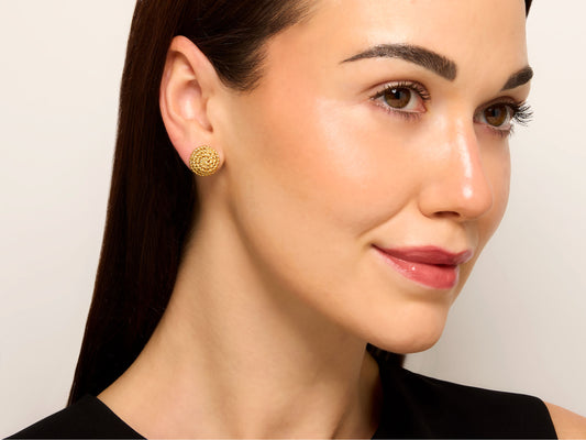 Tiffany & Co. Coiled Rope Earrings in 18K Gold