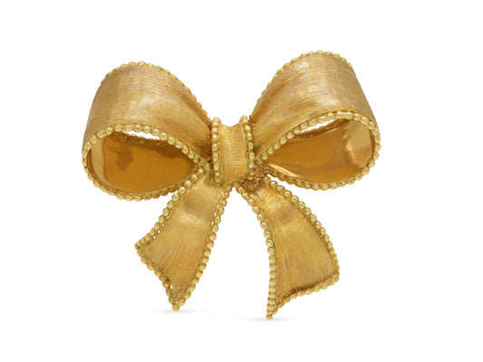 Tiffany & Co. Bow Brooch in 18K Gold