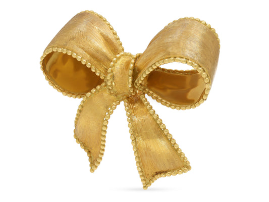 Tiffany & Co. Bow Brooch in 18K Gold