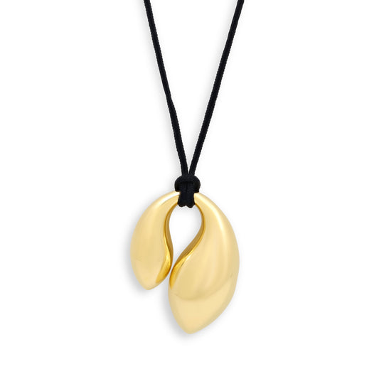 Tiffany & Co. Elsa Peretti 'Double Teardrop' Pendant in 18K Gold