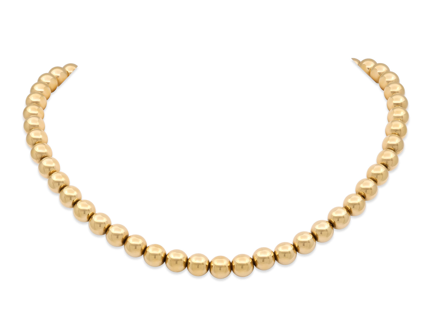 Tiffany & Co. Bead Necklace in 14K Gold