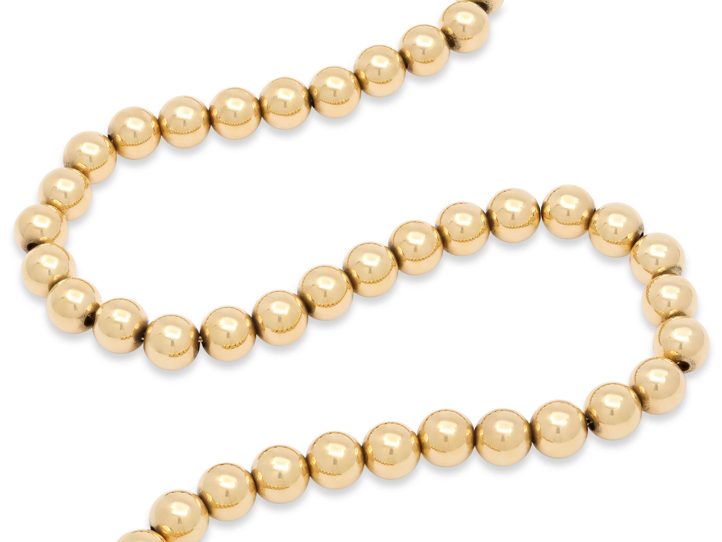 Tiffany & Co. Bead Necklace in 14K Gold
