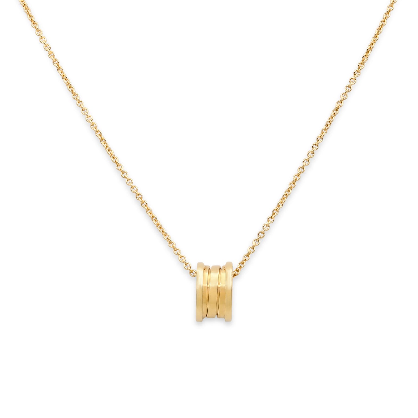 Bulgari 'B.zero1' Necklace in 18K Gold