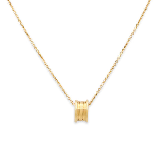 Bulgari 'B.zero1' Necklace in 18K Gold